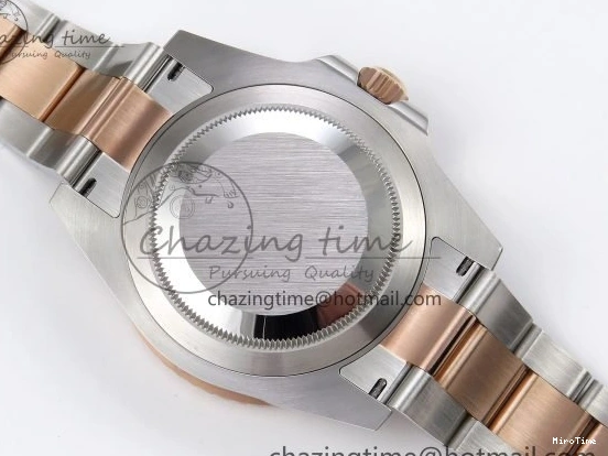 MiroTime 0206 GMT-Master II 126711 CHNR ARF 1:1 Best Edition Black Dial on RG SS Bracelet VR3285 CHS WeatherProof 1661